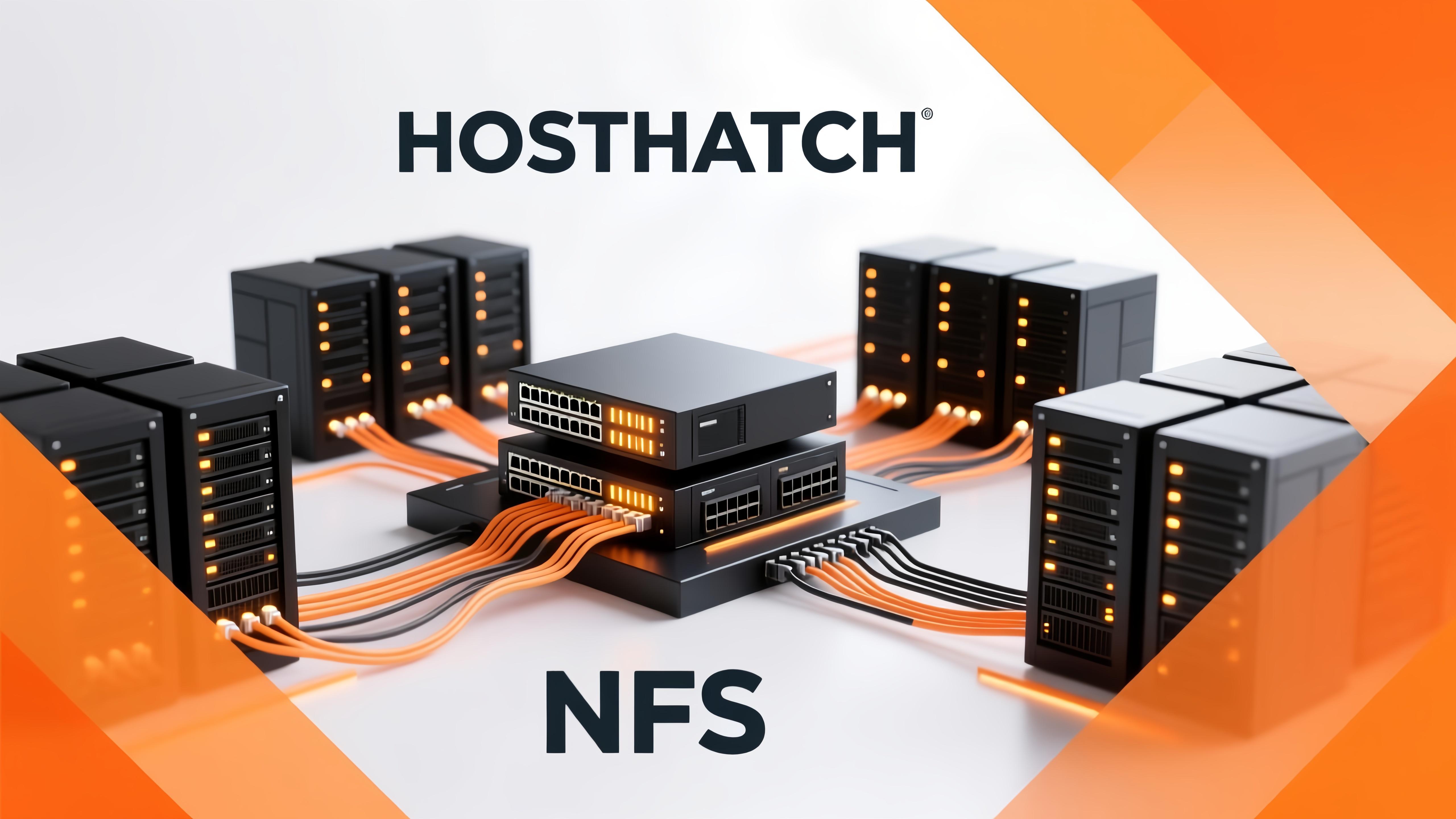 HostHatch内网连接并配置nfs